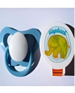 Best Baby™ Blue/White Guard w/ matching clip [551C]