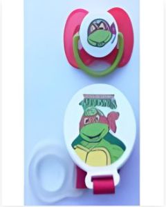 Teenage Mutant Ninja Turtles™ Red Guard green handle and matching clip! [33a-a]