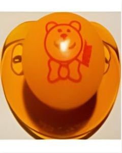 NUK™ Orange Transparent Guard /Teddy [50a]