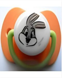 BK Looney Tunes™ Pastels Bugs Bunny with matching clip [65b]